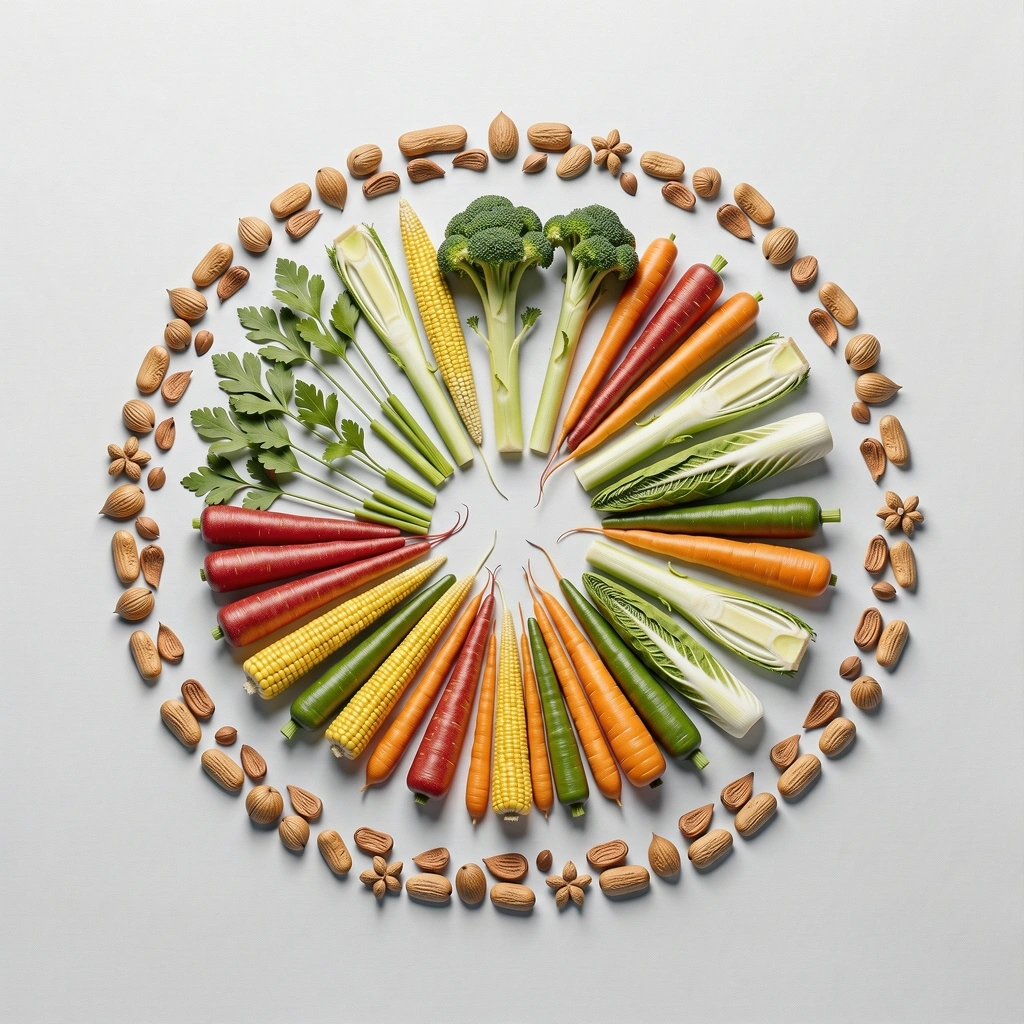 Frische Lebensmittel im Fokus